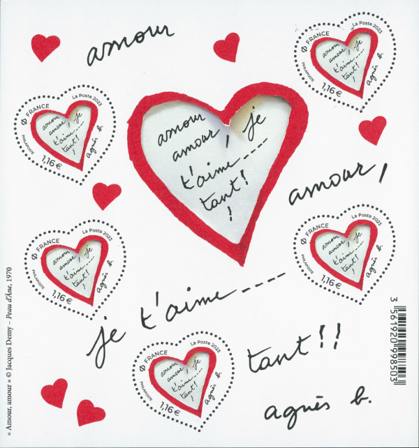 Les timbres coeur 2023